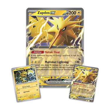 Pokémon TCG: SV - 151 Zapdos ex Collecton Box - PokeRvmCollection Box